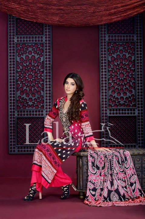Lala Textiles Turkish Linen Dresses Collection 2013-14 For Women (2)