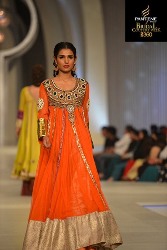Pakistani Designer Bridal Wedding Frocks 2013-2014 Dresses For Women