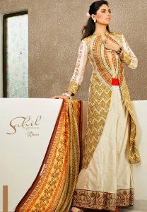 Sahil Embroidered Collection 2013 For Women By Shariq Textiles (2)