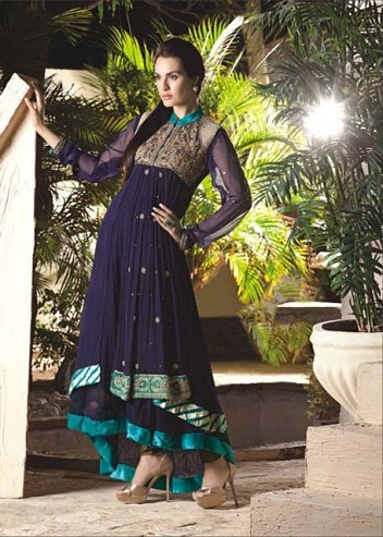 Ahsan Hussain Couture Formal Girls Frocks 2013 Collection