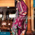 Gul Ahmed Latest Winter Dress Collection 2013-2014 Volume 2 for Women 22003