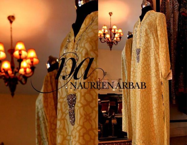 Naureen Arbab Latest Formal Dresses Catalog 2013-14 For Women - (2)