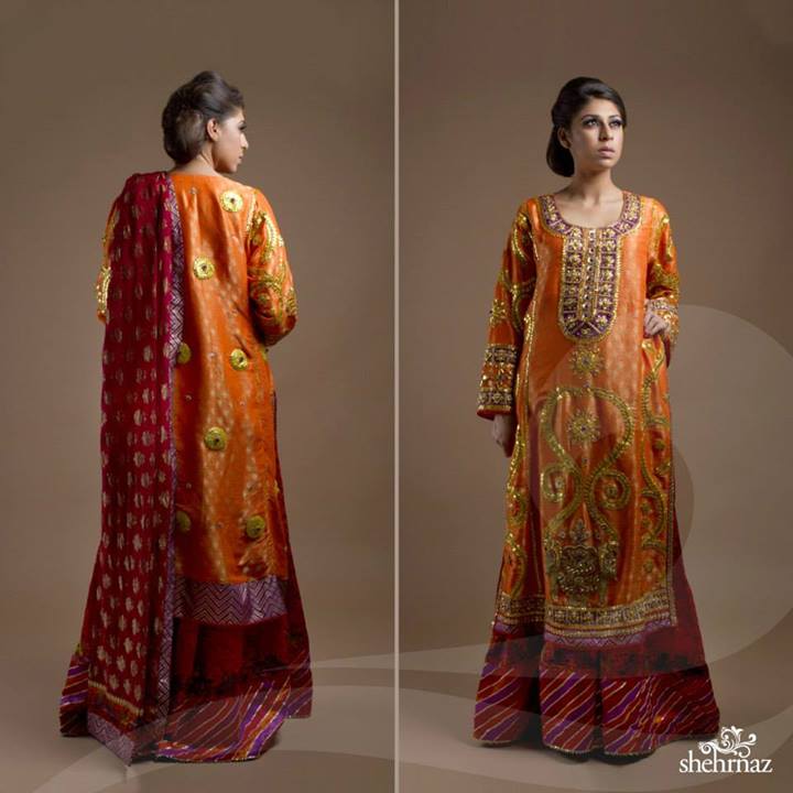 Shehrnaz Winter Dresses Collection 2013-2014 For Women