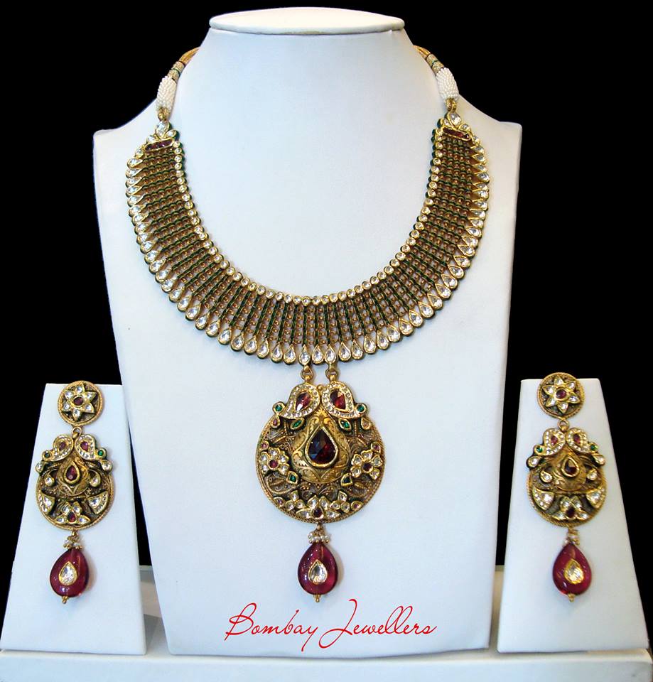 Fashionable Necklace Latest Designs by Bombay Jewellers