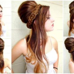 New Party Hair styles For Long Hair Without Makeup