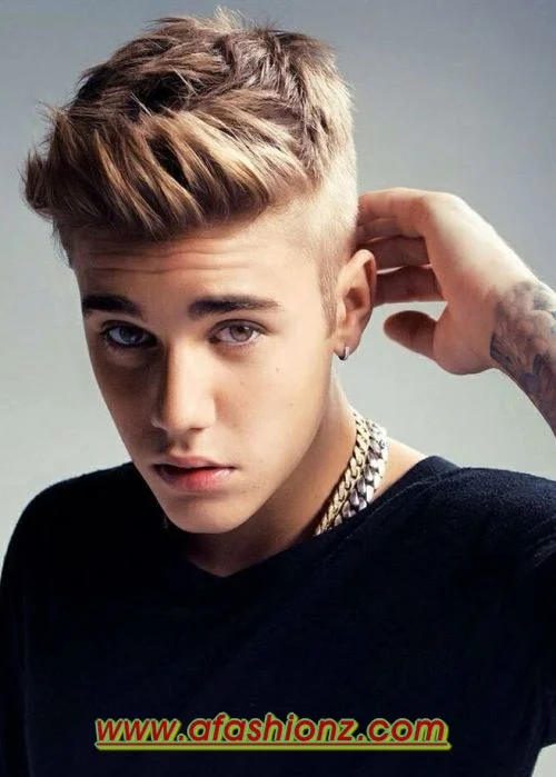 Justin Bieber long & Short Hairstyles -bieber hair cut 