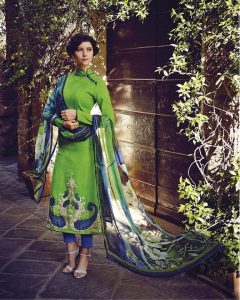 Pakistani Designer Dresses Churidar Pajama Trend For Girls 2016