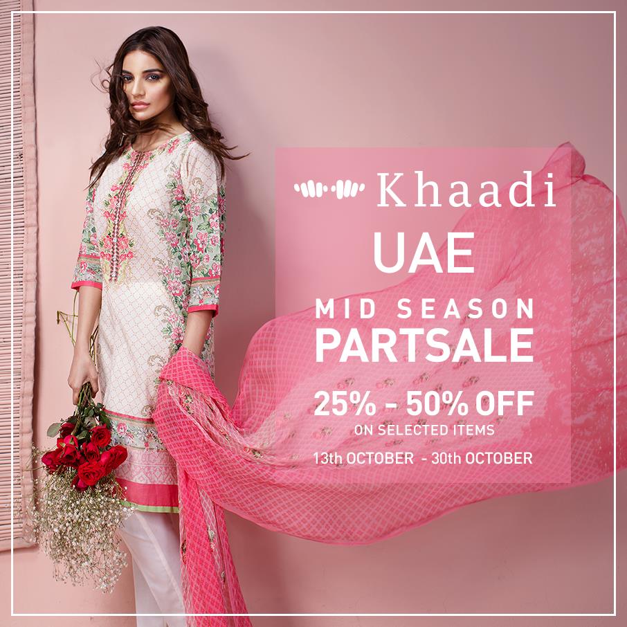 Khaadi Latest Party Wear & Walima Dress Collection 2017