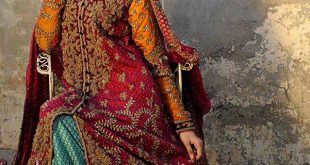 Maria B Latest Bridal Wear Embroider Dress Collection