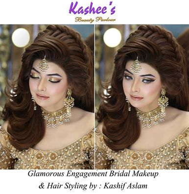 KASHEE’S Beautiful BRIDAL MAKEUP & HAIRSTYLE BY KASHIF ASLAM