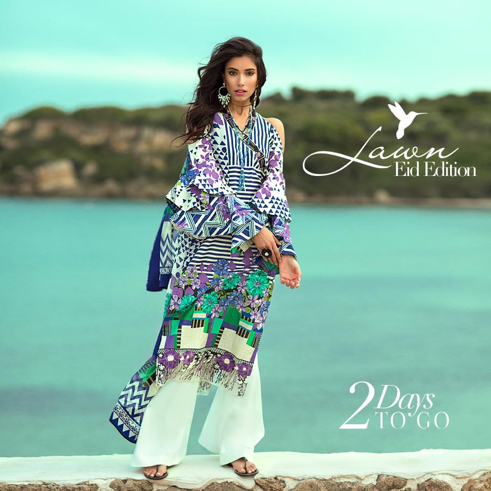 Sapphire Lawn Unstitched Eid Collection 2017