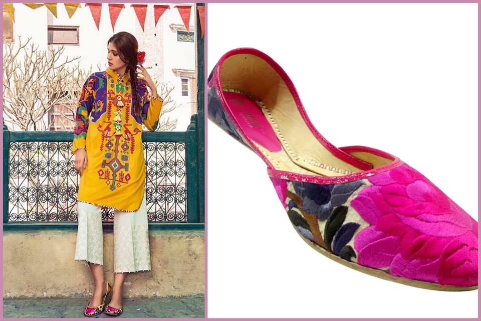 Milli Shoes Women’s Embroider Khussas Eid Collection