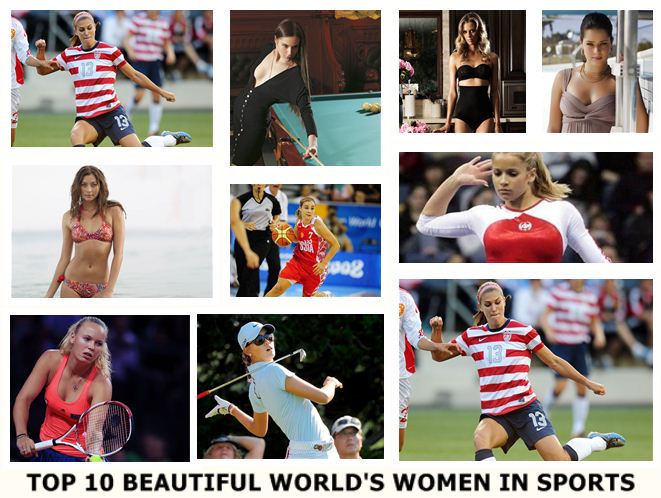Crucial Top Ten Beautiful World's Women in Sports