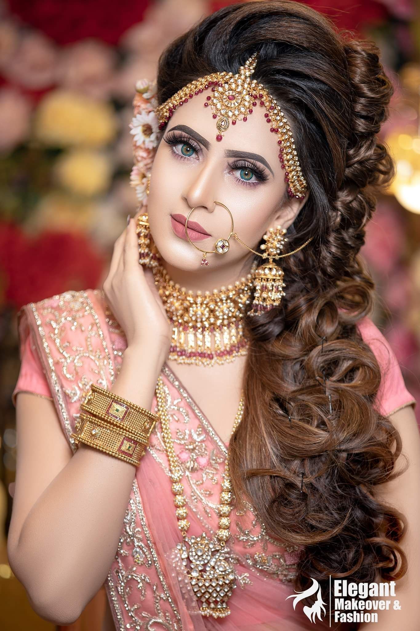 New Bridal Hairstyles In Pakistan